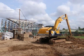 Dự án đường Vành đai 3 Thành phố Hồ Chí Minh. (Ảnh: Bùi Giang/TTXVN) 