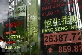 Chứng khoán châu Á tăng nhẹ trong phiên giao dịch chiều 27/4