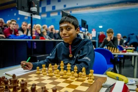Rameshbabu Praggnanandhaa, kiện tướng cờ vua thiếu niên của Ấn Độ.(Nguồn: CNN)