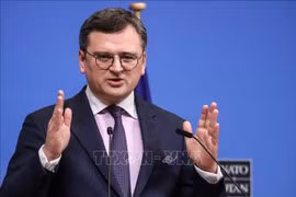 Ngoại trưởng Ukraine Dmytro Kuleba. (Ảnh: AFP/TTXVN) 