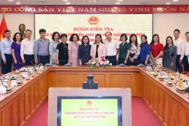 Hội đồng phối hợp phổ biến, giáo dục pháp luật Trung ương làm việc với TTXVN