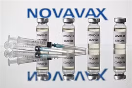 Vaccine ngừa COVID-19 của Novavax. (Ảnh: AFP/TTXVN) 