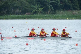ASIAD 19: Đua thuyền Việt Nam bước vào các nội dung thi đấu đầu tiên