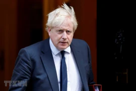 Thủ tướng Anh Boris Johnson bị cấm nhập cảnh vào Nga. (Ảnh: AFP/TTXVN)