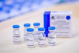 Vaccine phòng COVID-19 Sputnik V của Nga. (Ảnh: AFP/ TTXVN) 