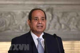 Tổng thống Ai Cập Abdel-Fattah El-Sisi. (Ảnh: AFP/TTXVN)