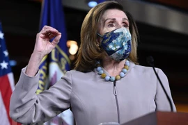 Chủ tịch Hạ viện Mỹ Nancy Pelosi. (Ảnh: AFP/TTXVN) 