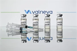 Vaccine ngừa COVID-19 của hãng Valneva. (Ảnh: AFP/TTXVN) 