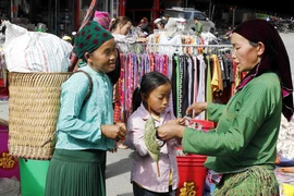 [Photo] Độc đáo văn hóa chợ phiên Mèo Vạc vùng cao Hà Giang