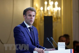 Tổng thống Pháp Emmanuel Macron. (Ảnh: AFP/TTXVN) 