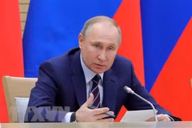 Tổng thống Nga Vladimir Putin. (Ảnh: AFP/TTXVN)