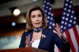 Chủ tịch Hạ viện Mỹ Nancy Pelosi. (Ảnh: THX/TTXVN) 