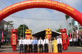 Bình Dương khánh thành loạt dự án nâng cấp đô thị loại 1