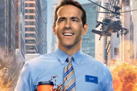 Tài tử Ryan Reynolds trong bộ phim Free Guy.(Nguồn: Soctex) 