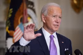 Tổng thống Mỹ Joe Biden. (Ảnh: AFP/TTXVN) 