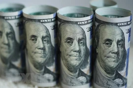 Đồng USD tại Washington, DC, Mỹ. (Ảnh: THX/TTXVN) 