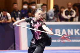 [Photo] Dương Thúy Vi giành huy chương Vàng đúng ngày sinh nhật