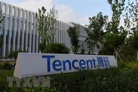 Trụ sở Công ty Tencent ở Bắc Kinh, Trung Quốc. (Nguồn: AFP/TTXVN)