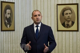Tổng thống Bulgaria Rumen Radev. (Ảnh: AFP/TTXVN) 