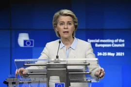 Chủ tịch Ủy ban châu Âu (EC) Ursula von der Leyen. (Ảnh: AFP/TTXVN)