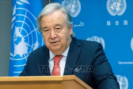 Tổng thư ký Liên hợp quốc António Guterres. (Ảnh: TTXVN phát)