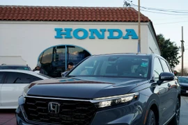 Tại một đại lý bán xe của Honda ở Burlingame, California (Mỹ) ngày 6/2/2024. (Ảnh: THX/TTXVN)