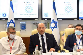 Thủ tướng Israel Naftali Bennett.(Nguồn: HAIM ZACH/GPO) 