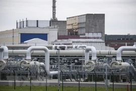 Đường ống dẫn khí đốt từ Nga sang châu Âu. (Ảnh: AFP/TTXVN) 