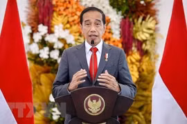 Tổng thống Indonesia Joko Widodo. (Ảnh: AFP/TTXVN) 
