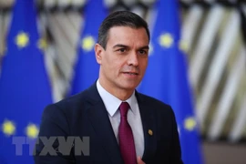 Thủ tướng Tây Ban Nha Pedro Sanchez. (Ảnh: THX/ TTXVN) 