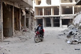 (Tư liệu) Người dân tại Damascus, Syria. (Ảnh: THX/TTXVN)