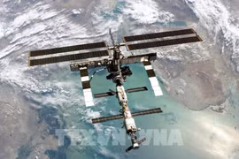 Trạm vũ trụ quốc tế ISS. (Ảnh: AFP/TTXVN)
