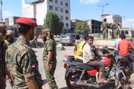 Các thành viên lực lượng an ninh Yemen. (Ảnh: AFP/TTXVN)