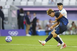 U23 Nhật Bản. (Ảnh: Kyodo/TTXVN)