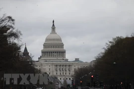 Tòa nhà Quốc hội Mỹ ở Washington, DC. (Ảnh: THX/TTXVN) 
