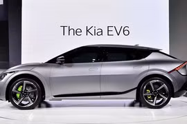Mẫu xe điện EV6 của Kia. (Nguồn: motor1.com) 