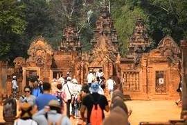 Khu đền Angkor Wat ở Siem Reap, Campuchia. (Nguồn: shutterstock.com) 