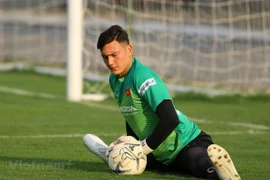 Thủ môn Đặng Văn Lâm. (Ảnh: PV/Vietnam+) 