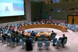 Toàn cảnh phiên đàm phán . (Ảnh: Khắc Hiếu/TTXVN)