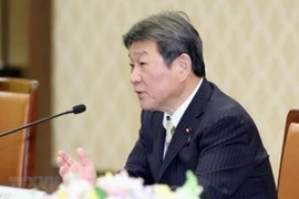 Ngoại trưởng Nhật Bản Toshimitsu Motegi. (Ảnh: Kyodo/TTXVN) 