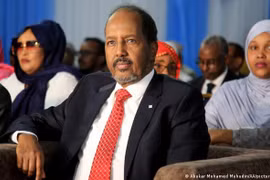 Tổng thống mới đắc cử của Somalia Hassan Sheikh Mohamud.(Nguồn: Reuters)