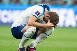 Kane sút hỏng penalty, đá bay giấc mơ World Cup của tuyển Anh. (Ảnh: Getty Images) 