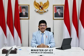 Bộ trưởng Truyền thông và Tin học Indonesia, Ông Johnny G. Plate. (Nguồn: Worldakkam)