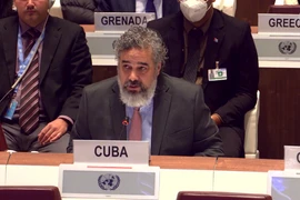 Vụ trưởng Vụ các vấn đề đa phương, thuộc Bộ Ngoại giao Cuba, ông Rodolfo Benitez.(Nguồn: CNN) +---------------------------------------------------------------------------------------------------------------------------------------------------------------------------------------------------------------------------------------------------------------------------------------------------------------------------------------------------------------------------------------------------------------------------------------------------------------------------------------------------------------------------------------------------------------------------------------------------------------------------------------------------------------------------------------------------------------------------------------------------------------------