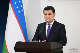 Ông Sherzod Asadov, Thư ký phụ trách báo chí của Tổng thống Shavkat Mirziyoyev. (Nguồn: kun.uz)