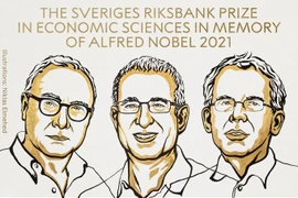 Ba chủ nhân Giải Nobel Kinh tế năm 2021. (Nguồn: nobelprize.org)