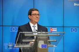 Ngoại trưởng Cuba Bruno Rodriguez Parrilla. (Ảnh: Kim Chung/TTXVN) 