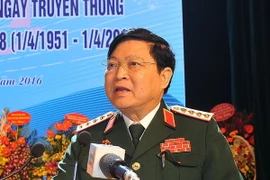 Đại tướng Ngô Xuân Lịch. (Ảnh: Trọng Đức/TTXVN)