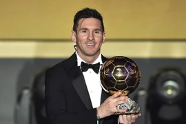 Tiền đạo 28 tuổi người Argentina Lionel Messi. (Nguồn: AFP/TTXVN)