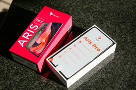 Cuối cùng sau hơn 1 tháng chính thức ra mắt, Aris Pro cũng được giao tới tay người dùng. (Ảnh: Minh Sơn/Vietnam+)